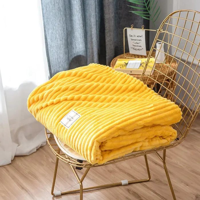 Soft Hugging Blanket For Sofas And Beds