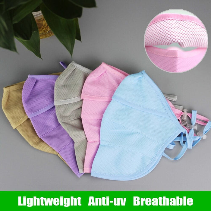 Breathable UV Protection Breathable Face Mask Cover For Outdoor Running Cycling Hiking