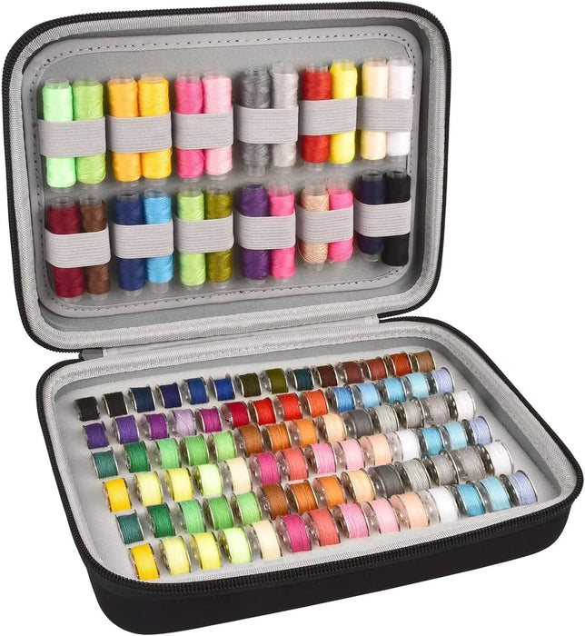 Bobbin Thread Storage Box Holds 84 Bobbins 24 Spools