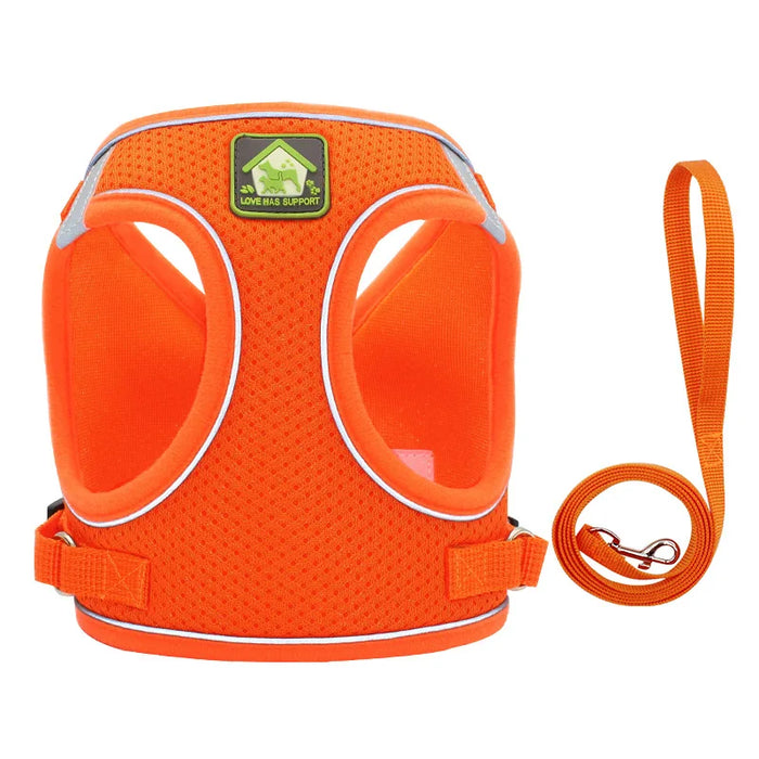 Reflective Vest Harness For Small Medium Dogs