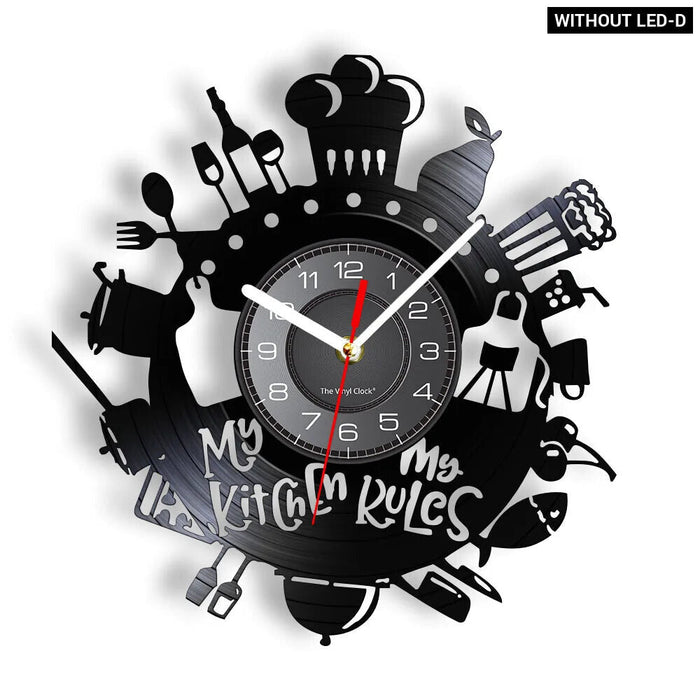 Chef Wall Clock