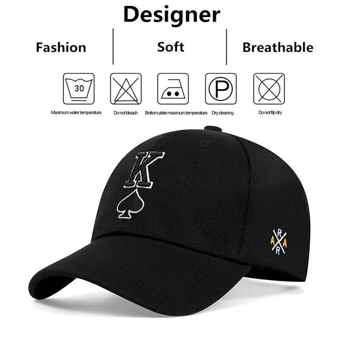 K Embroidered Baseball Cap / Hat