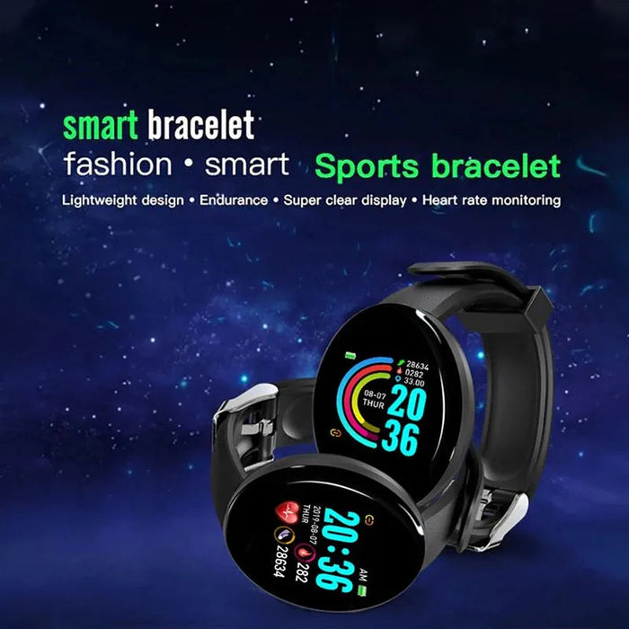 Men Women Heart Rate Blood Pressure Fitness Tracker Sport