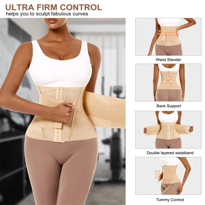 Breathable Mesh Slimming Corset For Women