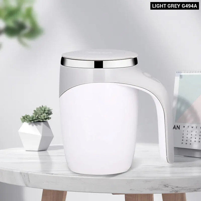 Rechargeable Electric Stirring Mug For Coffee