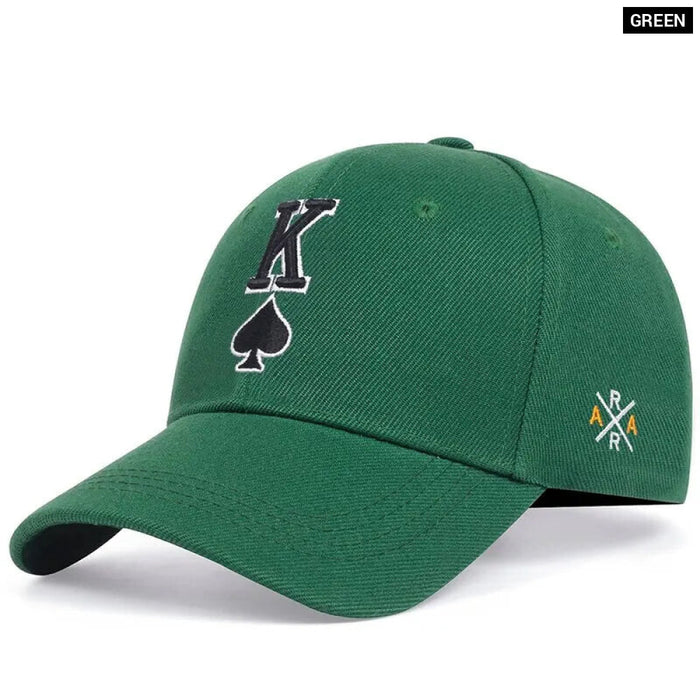 K Embroidered Baseball Cap / Hat