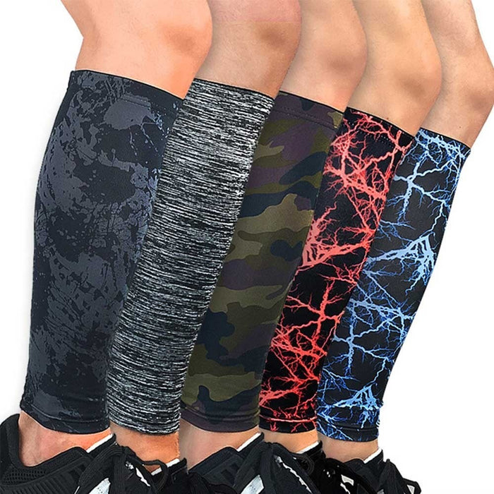 1Pc Sports Compression Calf Sleeves Leg Socks For Runners Cycling Basketball