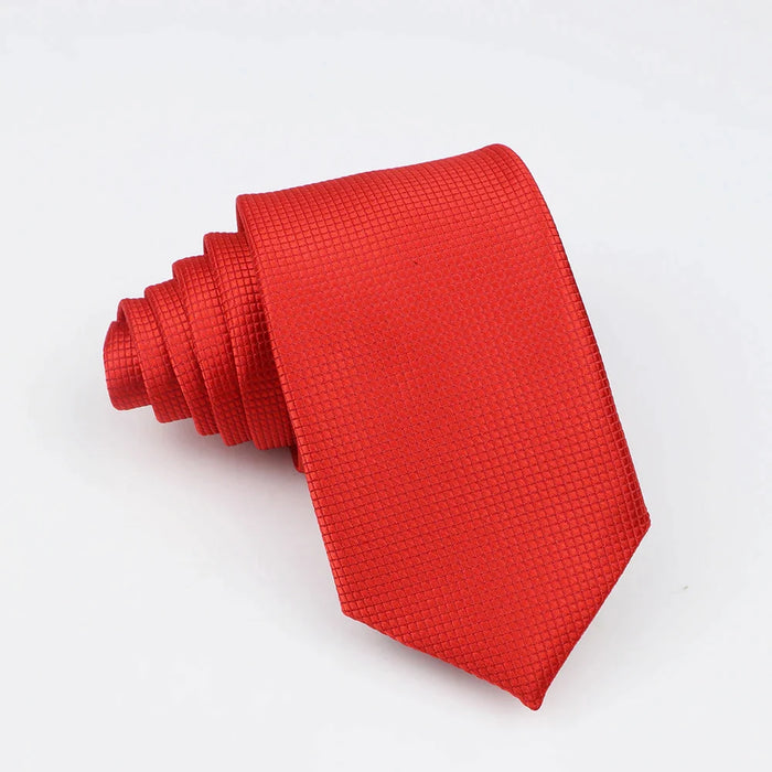 Classic Slimplaid Neck Ties For Men Business And Wedding Essential