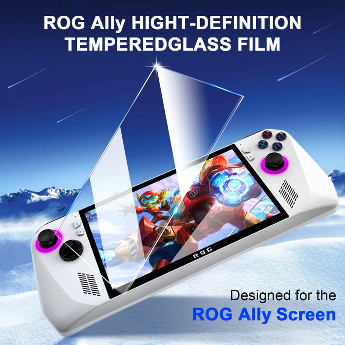 Rog Ally Screen Protector 9H Hardness Anti-Scratch Anti-Fingerprint Tempered Glass