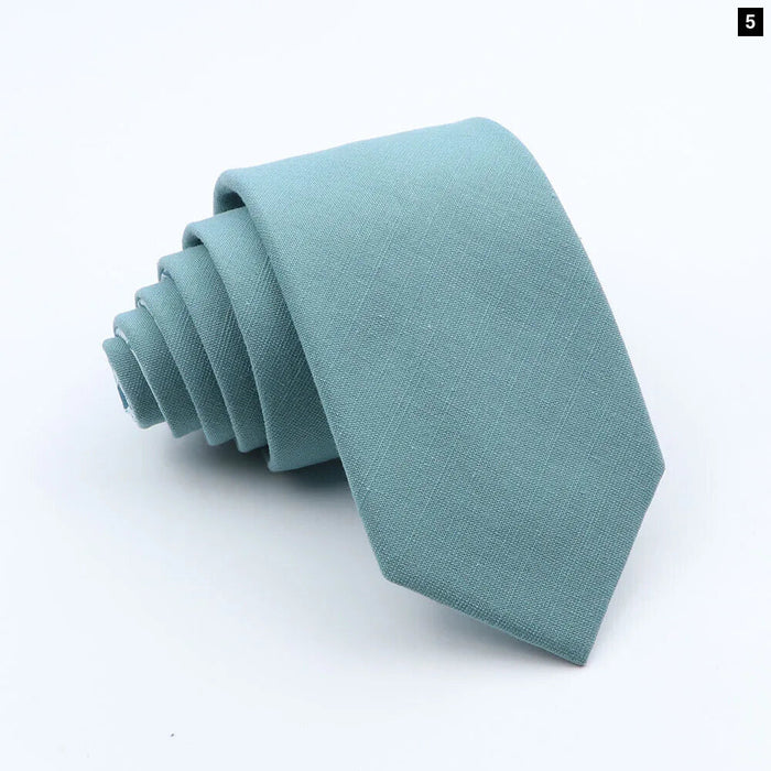 Colourful Two-Sided Floral Cotton Tie For Weddings And Parties