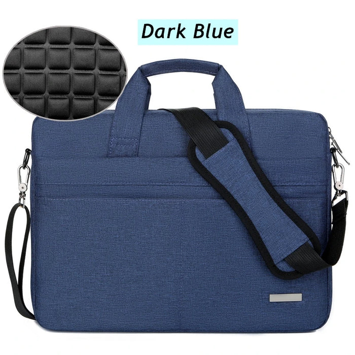 For Macbook Notebook Unisex 14,15.4,15.6,17.3 Inch Shoulder Case Shockproof Laptop Bag