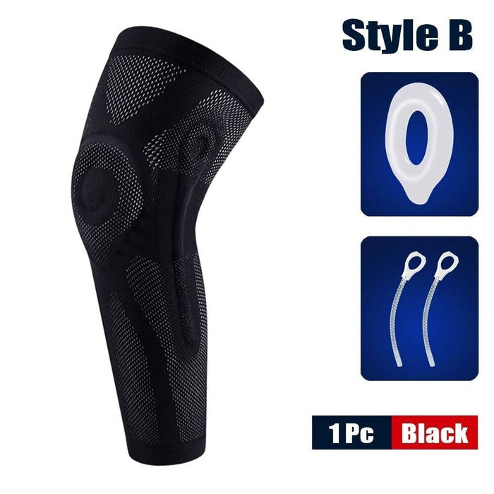 Lengthen Leg Compression Knee Brace Leg Protector Sleeve For Joint Pain Relief and Injury Recovery