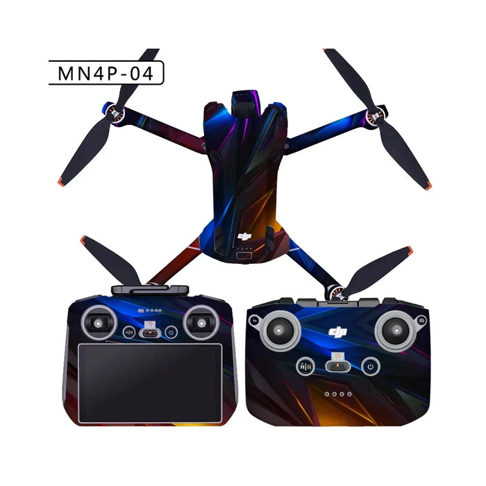 Dji Mini 4 Pro Drone Protective Film Waterproof Remote Decals For Dji Rc 2 Rc N2 Accessory