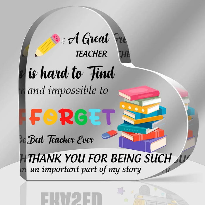 Teacher's Thank You Gift Classroom Decor Plaque