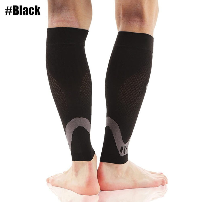 1Pair Sports Calf Compression Leg Sleeves For Running Basketball Football