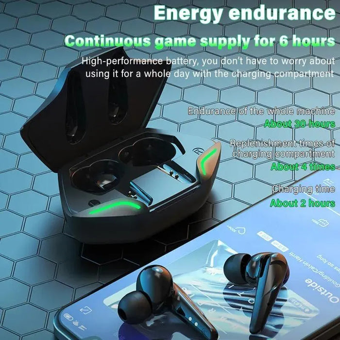 Enhanced V5.2 Tws G11 Wireless Earbuds For Sports And Gaming