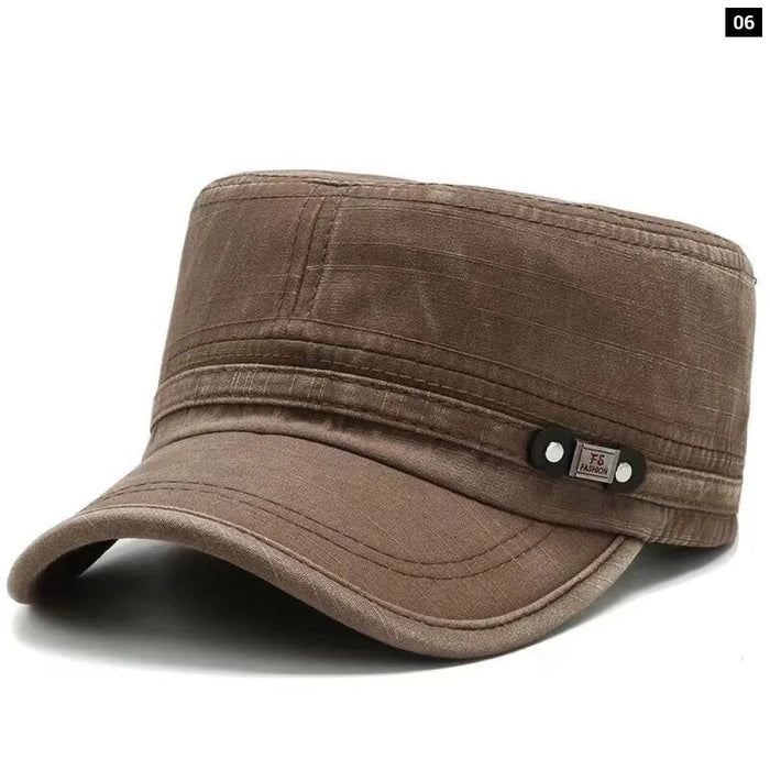 Flat Baseball Cap / Hat For Outdoor Activities