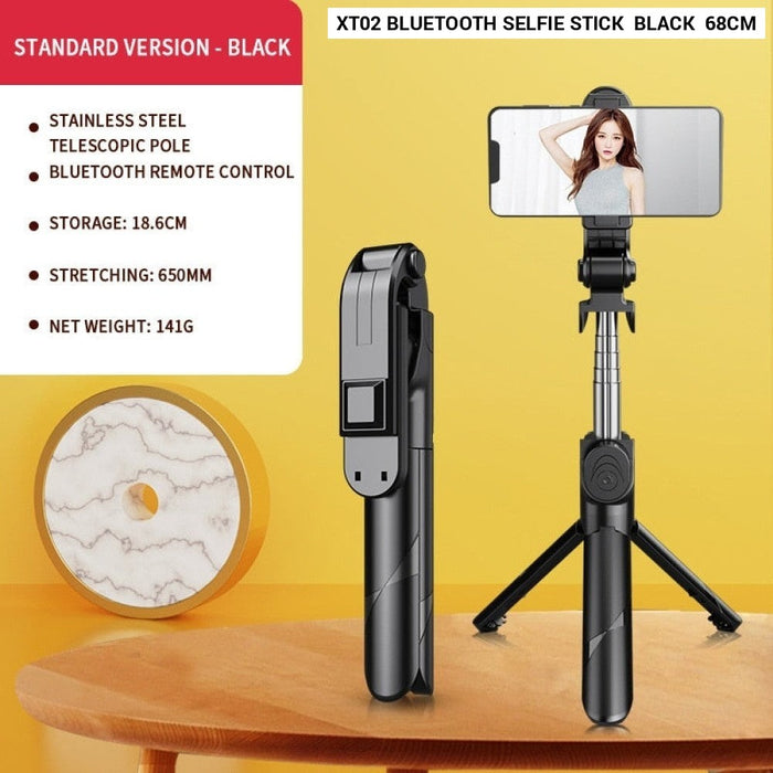 Bluetooth Selfie Stick Xt02p Horizontal and Vertical Shooting Mobile Phone Integrated Live Broadcast Bracket Selfie Stick