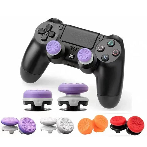 Pack Of 2 Silicone Thumbstick Covers For Ps5/ps4 Controllers