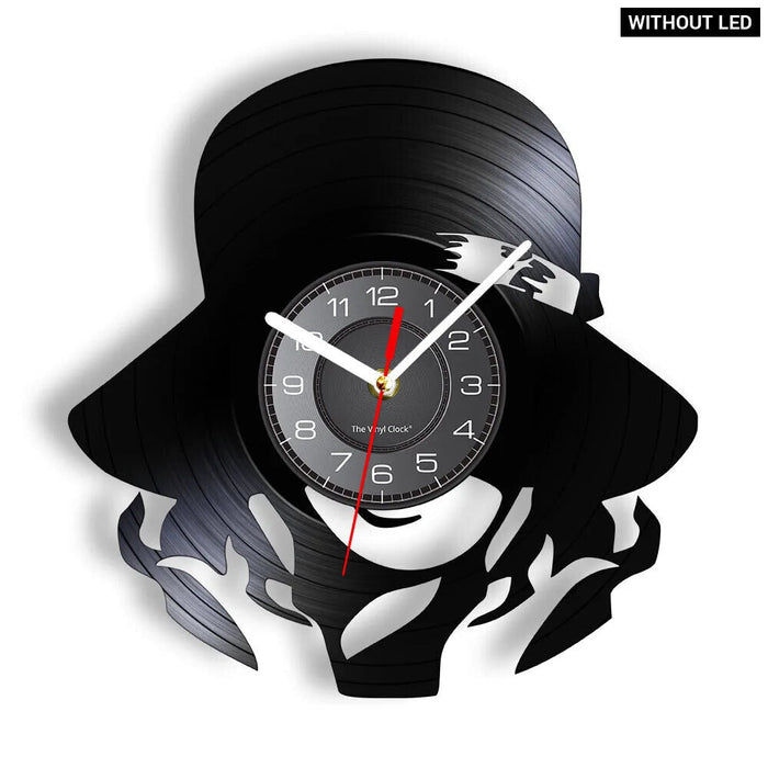 Handmade Vinyl Record Wall Clock