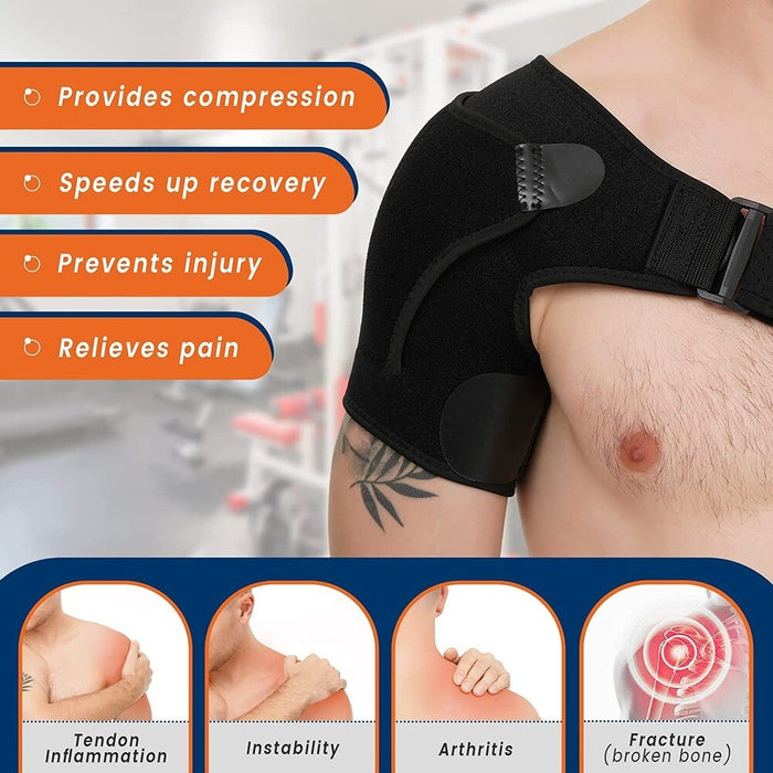 Adjustable Sports Shoulder Back Compression Suitable for Basketball Volleyball