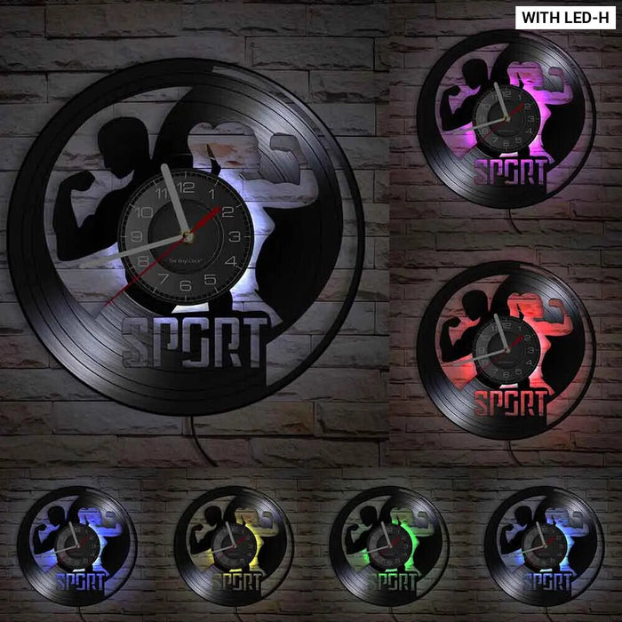 Fitness Center Wall Clock