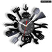 Greenhouse Gardening Wall Clock