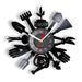 Greenhouse Gardening Wall Clock