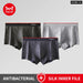 Breathable Striped Mens Boxer Set