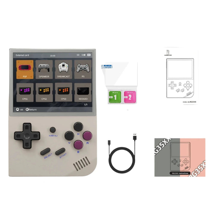 3.5 Ips Handheld Game Console Linux Os H700 Quad Core 1.5ghz