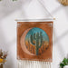 Boho Macrame Cactus Tapestry For Home Decor