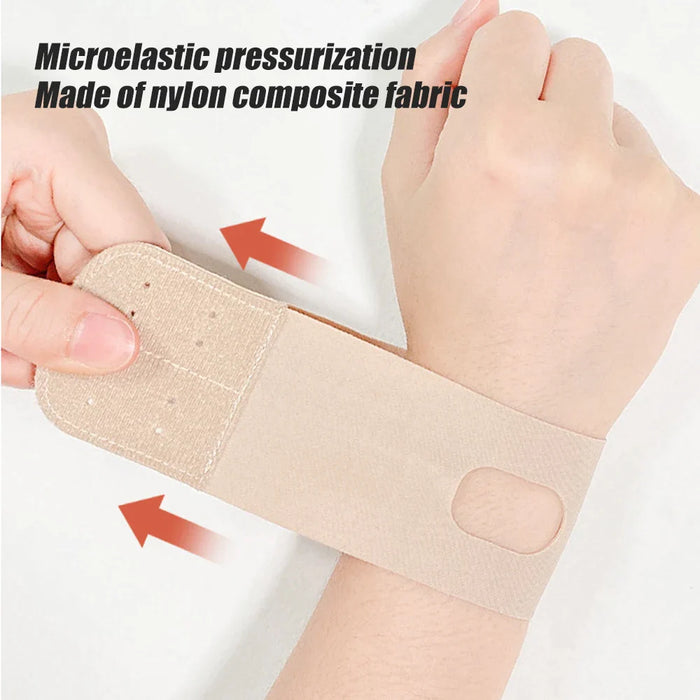 1 Pc Portable Adjustable Thin Soft Wrist Band For Tear Injury