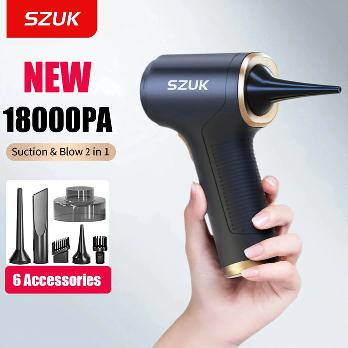 Powerful Wireless Car Vacuum Cleaner Szuk 18000pa