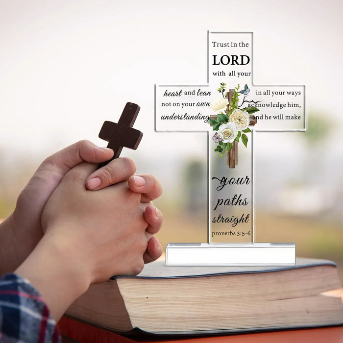 Sunflower Cross Inspirational Bible Gifts