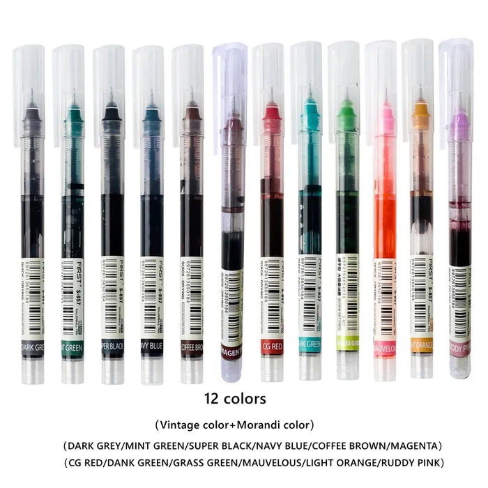 12 Piece Gel Pen Set