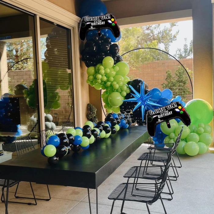 135Pcs Game-Themed Birthday Sets Birthday Parties Game Night Birthday Party Decorations Create Immersive Esports Carnivals