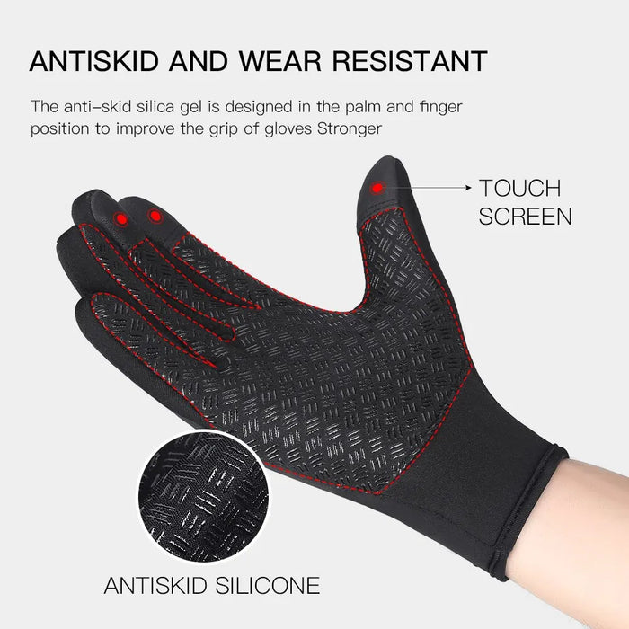 Thermal Cycling Gloves For Men Perfect For Winter Outdoor Sports And Activities