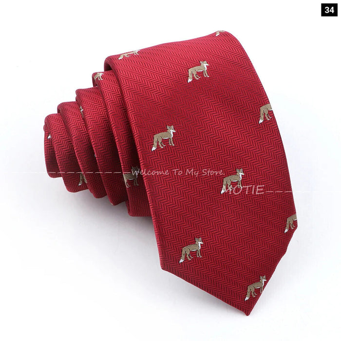 Blue Whale Pattern Tie For Weddings And Daily Wear