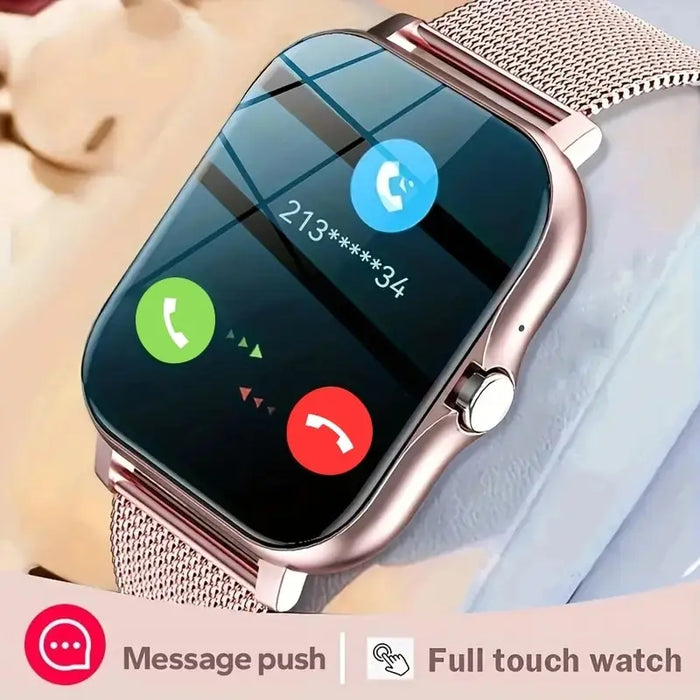 1.44 Colour Touch Smartwatch Bluetooth Custom Dial Fashion Mens Womens