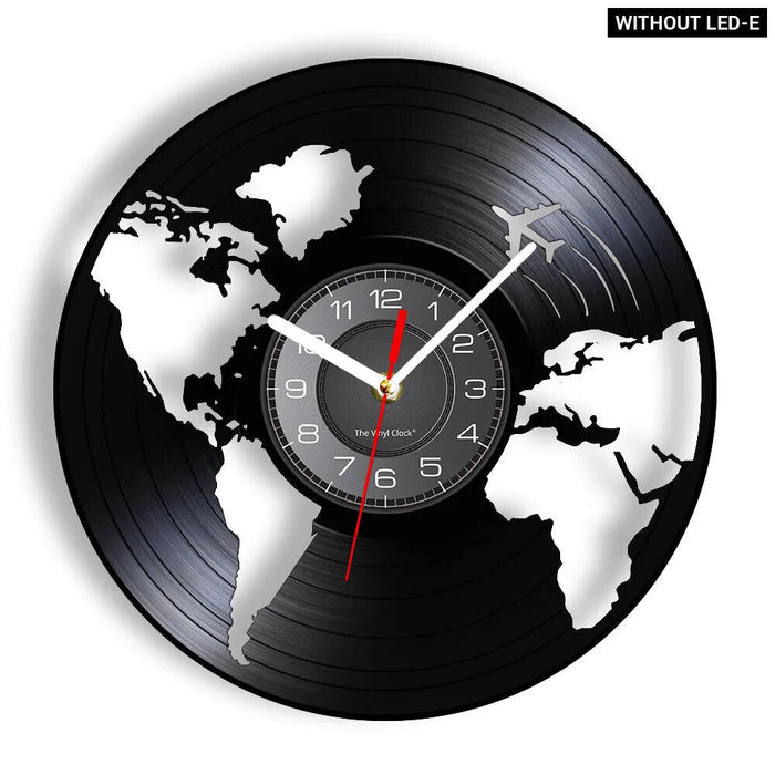 Modern 3D Earth Wall Clock