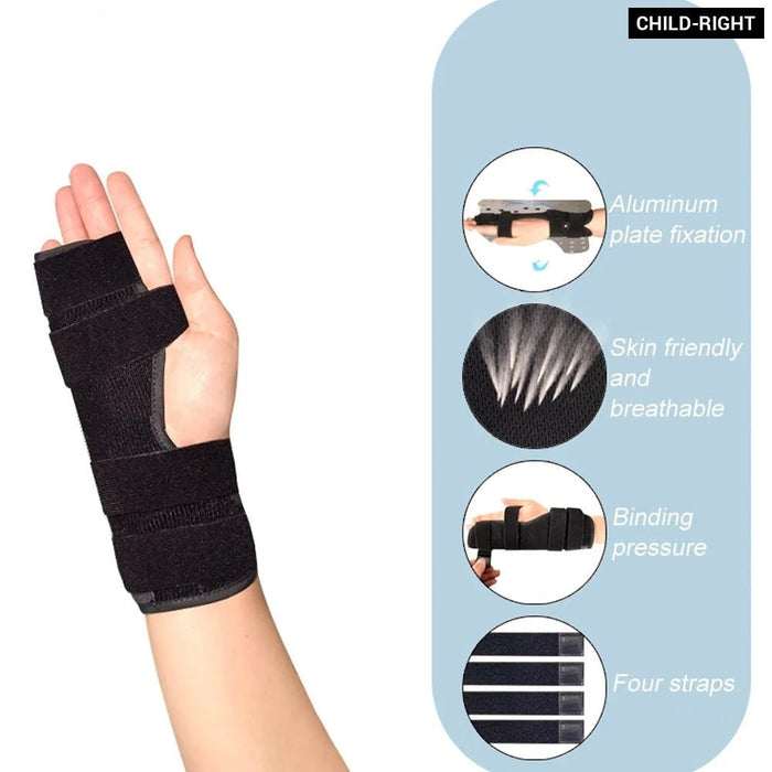 1 Pc Pinky Finger Splint Hand Brace For Boxer Fractures Broken Ring