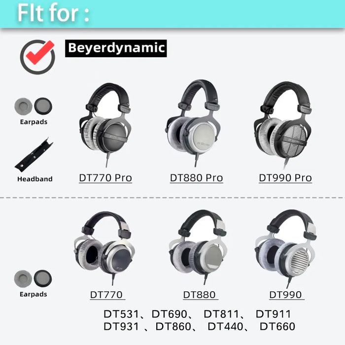 Headband For Beyerdynamic Dt Series