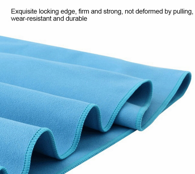 Fast Dry Sport Towel Multifunctional Travel Swimming Yoga Towel Blue Ultra Soft Lightweight Absorbent Towel