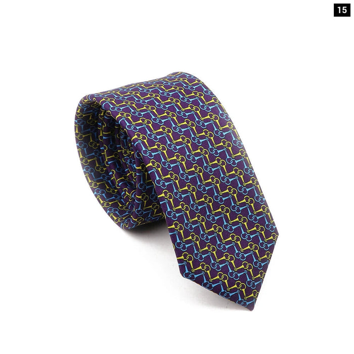 Super Soft Silk Ties For Men 6Cm Width Colourful Prints For Weddings And Business Meetings