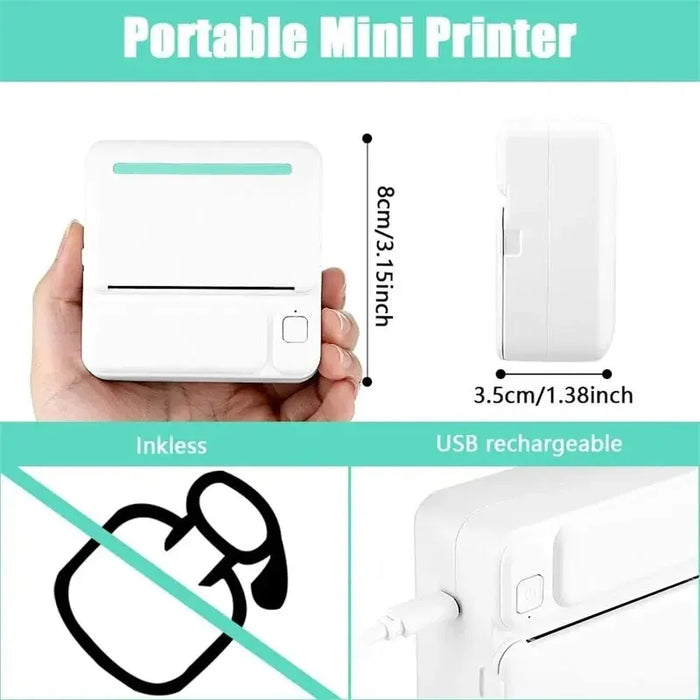 Portable 58mm Thermal Printer