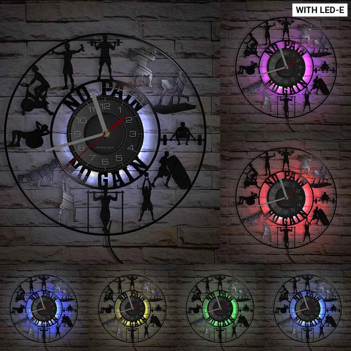 Fitness Center Wall Clock