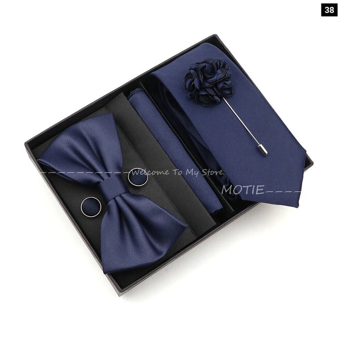 Premium Business Tie Set For Parties And Weddings