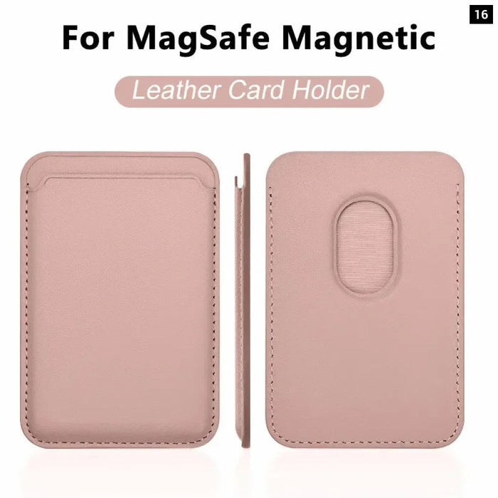 Premium Magnetic Leather Wallet Case For Iphone