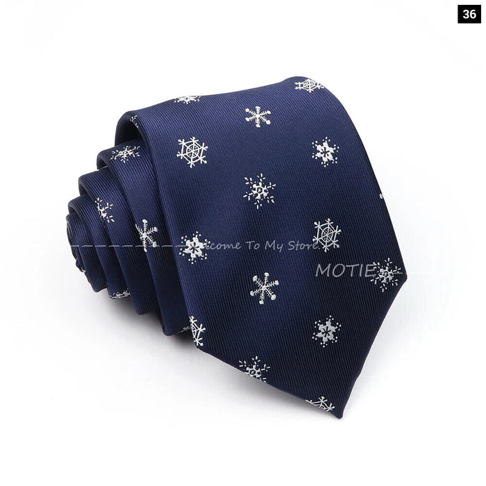 Santa Claus Necktie For Christmas And Halloween Parties