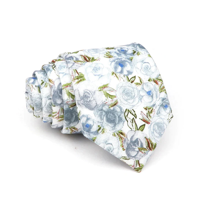 Stunning 42 Colour Floral Tie For Weddings Business And Daily Wear